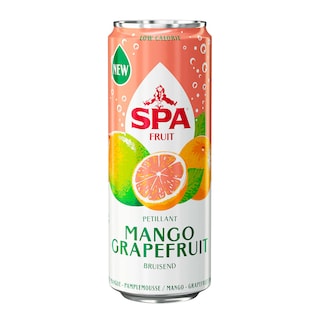 Spa | Fruit | Limonade | Bruisend |Mango-Grapefruit | CAN 