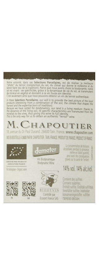 France - Frankrijk | Côtes du Rhône - Hermitage | Le Pavillon 14 Rood | Bio 