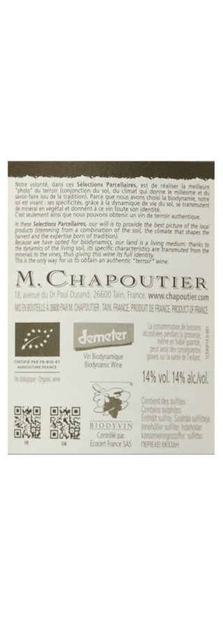 France - Frankrijk | Côtes du Rhône - Hermitage | Le Pavillon 14 Rood | Bio 