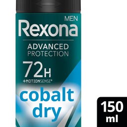 Rexona Men Déodorant 72h nonstop Spray Cobalt Dry 150 ml