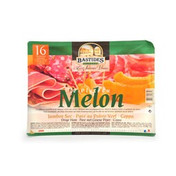Vleeswaren voor melon | Schotel