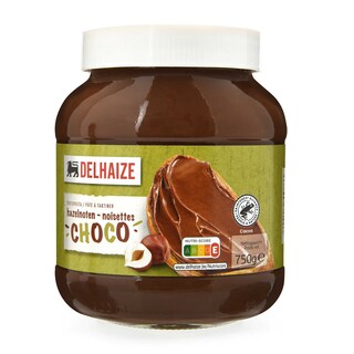 Delhaize | Smeerpasta | Hazelnoot 750 gr