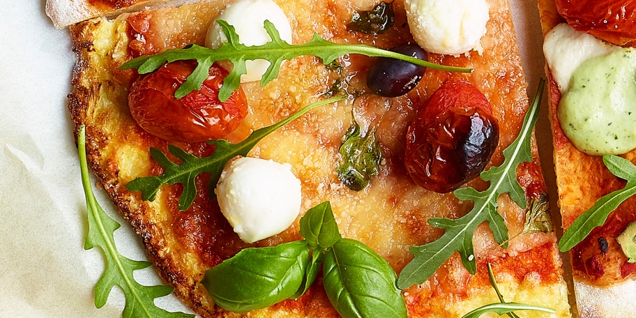 Pizza margherita glutenvrij