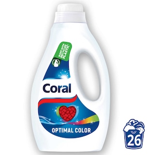 Coral | Lessive | Liquide | Optimal color | 2e 1/2 prix 