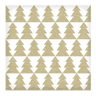 Happy Paper | 20 Servetten | To Be Trees Gold | 33x33cm 