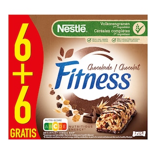 Nestlé | Fitness | Fitness | Barres Chocolat | 1+1 Gratuit 