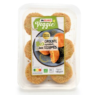Delhaize | Bio | Vegan Medaillon | Légumes 