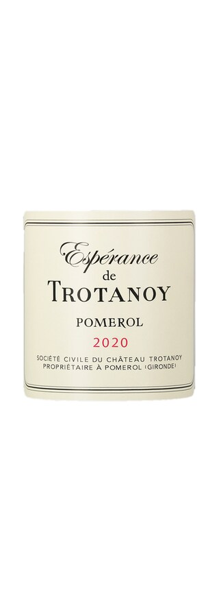 Esperance de Trotanoy | Pomerol | 2020 75 cl