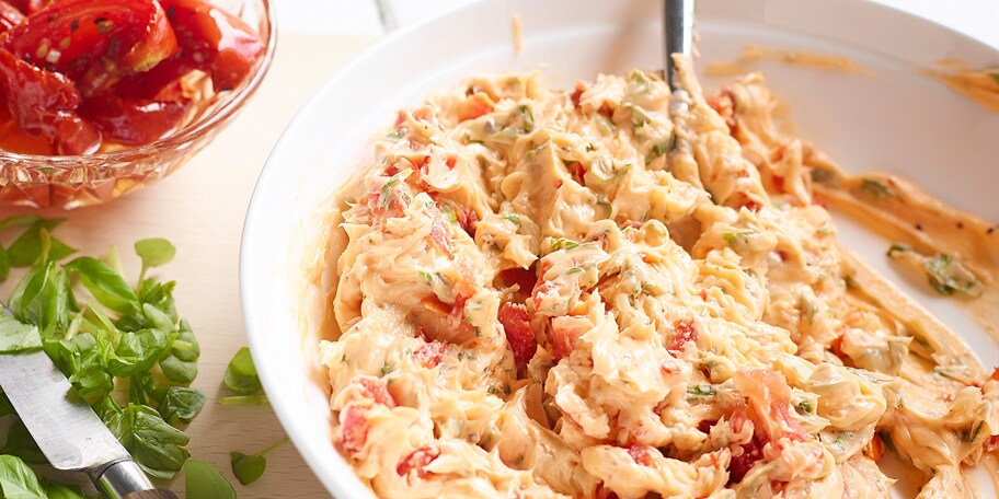 Beurre aux tomates séchées et au basilic