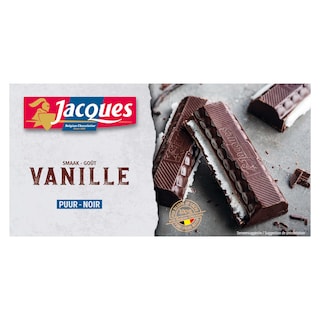 Jacques | Chocolade | Puur- vanille vulling | Tablet 