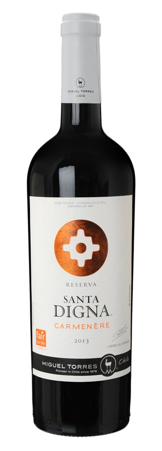 CHILI - CENTRAL VALLEY | Santa Digna | Carmenere Reserva 2013 | Fair Trade 