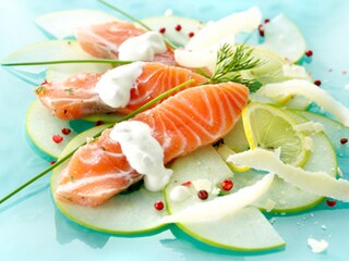 Gemarineerd zalmhaasje op Moskouse wijze