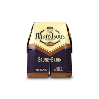 Maredsous | Abdijbier/Bruin | 8% ALC. | Fles 4 x 33 cl