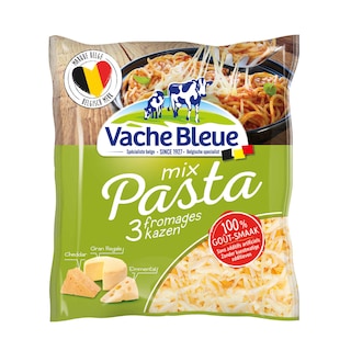 Vache Bleue | Geraspte kaas | Emmental-Cheddar-Talligiano 150 gr