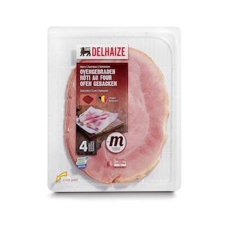 Delhaize | Jambon rôti au four | Tranches 