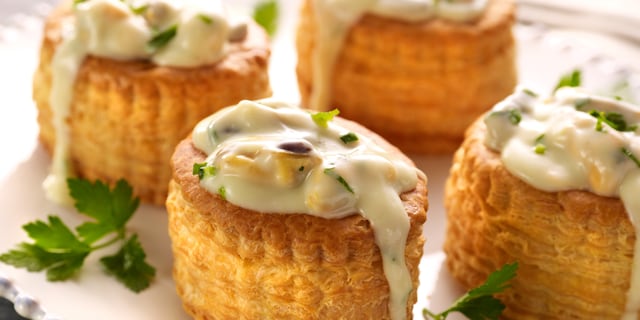 Vol-au-vent aux moules