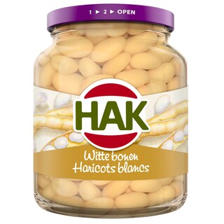 Hak | Haricots | Blanc | Bocal 255 gr
