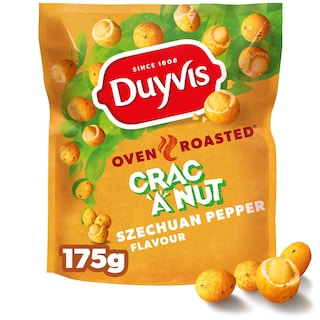 Duyvis | Crac a Nut | Cacahuètes | Oven roasted | Szechuan pepper 