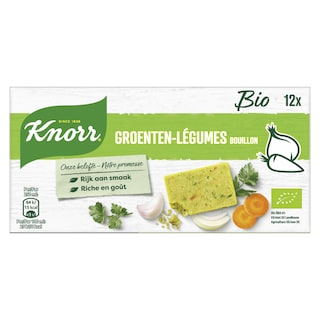 Knorr | Bouillon | Groenten | 12x28 | Bio 