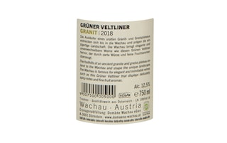 Autriche - Oostenrijk | Austria | Gruner Veltliner Granit 2018 Wachau 