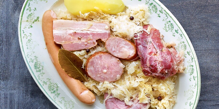 Choucroute alsacienne