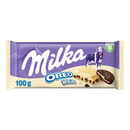 Milka, Chocolat, Chocolat Blanc, Oreo, 100 gr