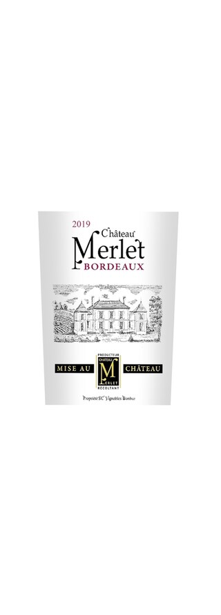 France - Frankrijk | Bordeaux - Bordeaux | Château Merlet 2019 