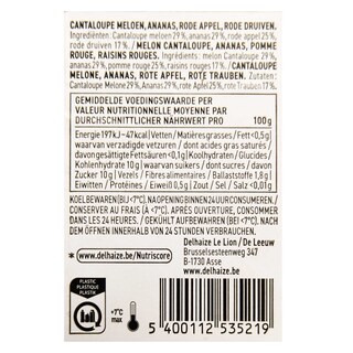 Delhaize | Mix Cantaloupe ananas appel rode druif 