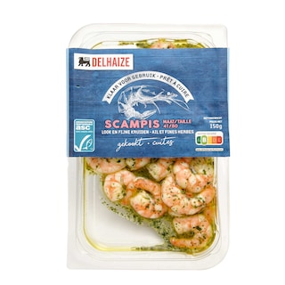 Delhaize | Scampi | Look | Kruiden 