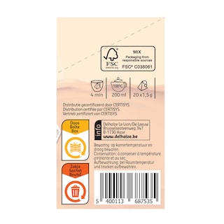 Delhaize | Bio | Green | Tea | Ginger | Rosemary | Bio 30 gr