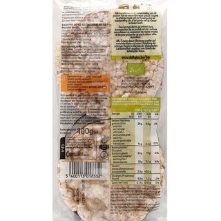Delhaize | Bio | Rijstwafels | Chocolade | Bio 
