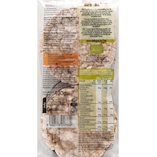 Delhaize | Bio | Rijstwafels | Chocolade | Bio 