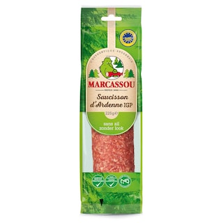 Marcassou | Saucisson d'Ardenne | Sans Ail | 2e 1/2 prix 