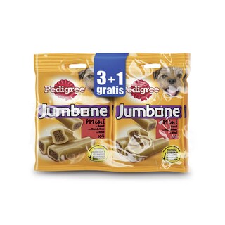 Pedigree | Aliment chien | Jumbone mini | Boeuf 3+1g 