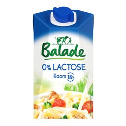 0% Lactose | Lichte room 18% VG | Eco