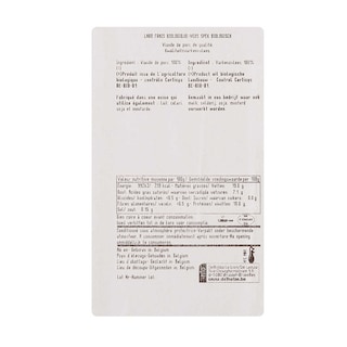 Delhaize | Bio | Spek | Varken | Mager | Bio 