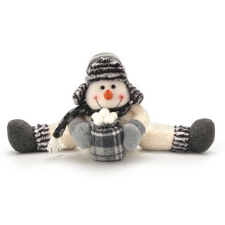 Delhaize | Liggende sneeuwman 