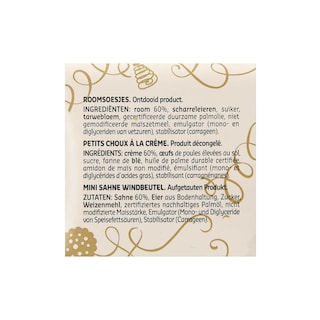 Delhaize | 250G  Petits choux créme 