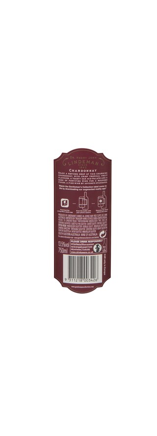 Australie - Australië | Australia | Lindemans Gentleman's Collection Chardonnay 