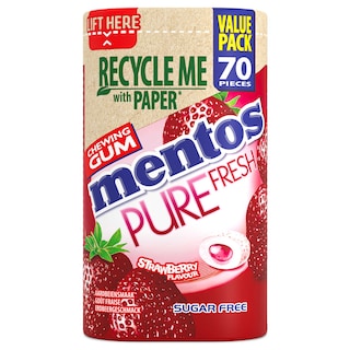 Mentos | Gum | Kauwgom | Strawberry 