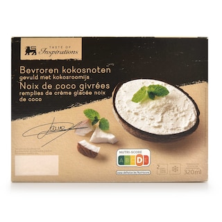 Taste of Inspirations | Bevroren Kokosnoten | Met Kokosijs 
