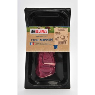 Delhaize | FILETSTUK VACHE NORMANDE SKIN 
