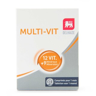 Delhaize | 30 Capsules | Multivitamines 