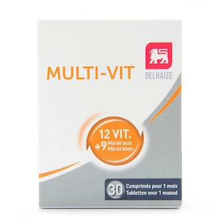 Delhaize | 30 Capsules | Multivitamines 