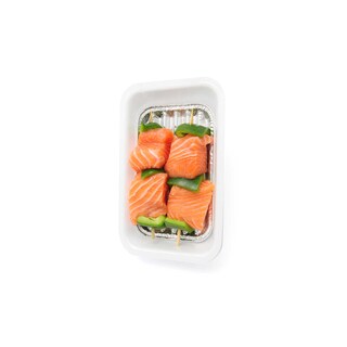 Delhaize | Brochette de saumon 