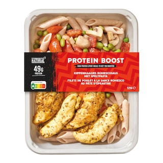 Natural Healthy Meals | Kipfilet | Spelt pasta 