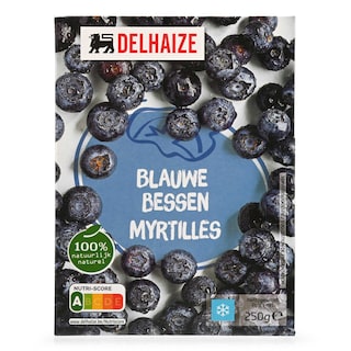 Delhaize | Blauwe bessen | Gekweekt 250 gr