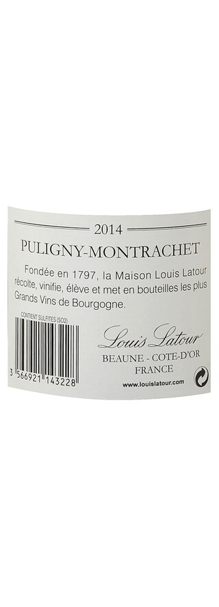 France - Frankrijk | Bourgogne - Côte de Beaune | Puligny Montrachet Louis Latour 14 Blanc 