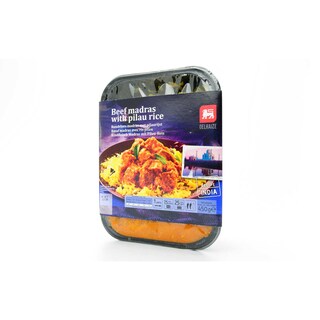 Delhaize | Riz | Pilau | Boeuf madras | India 