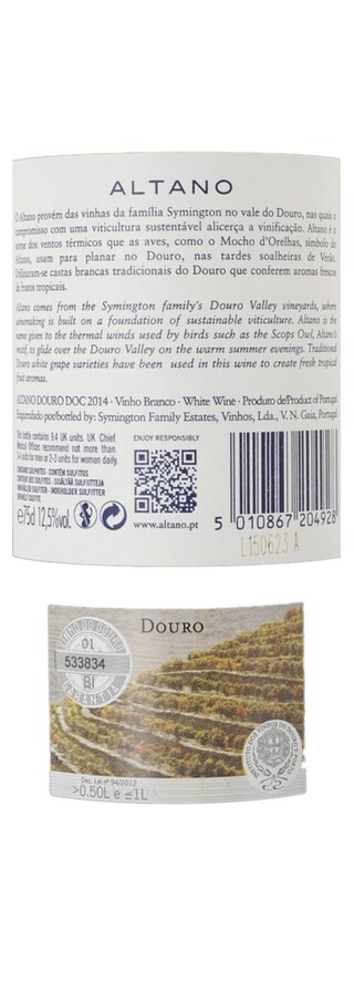 Portugal | Douro DOC | Altano Wit 